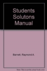 Image for Students Solutons Manual