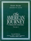 Image for The The American Journey : v. I : Study Guide, Volume I Study Guide
