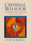 Image for Criminal behavior  : a psychosocial approach