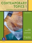 Image for Contemporary Topics 1 : Intermediate Listening and Note-Taking Skills : Student Book