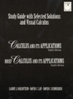 Image for Study Guide with Select Solutions and Visual Calculus 1998 Package