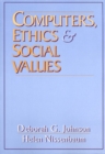 Image for Computers, Ethics and Social Values