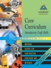 Image for Core Curriculum Introductory Craft Skills Trainee Guide, 2004, Paperback