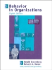 Image for Behavior in organizations  : understanding and managing the human side of work