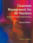 Image for Classroom Management for All Teachers : 12 Plans for Evidence-Based Practice