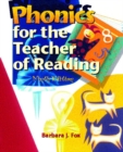 Image for Phonics for the Teacher of Reading