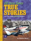 Image for All new easy true stories  : a picture-based beginning reader