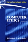 Image for Computer ethics  : analyzing information technology : International Edition