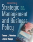 Image for Strategic management and business policy  : concepts