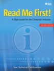 Image for Read Me First! A Style Guide for the Computer Industry