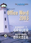 Image for Exploring Microsoft Word 2003
