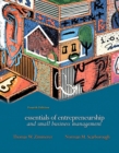 Image for Essentials of entrepreneurship and small business management