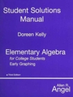 Image for Student Solutions Manual for Elementary Algebra Early Graphing for College Students