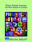 Image for Phonics, Phonemic Awareness, and Word Analysis for Teachers