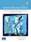 Image for Analytical Reading Inventory : Comprehensive Standards-based Assessment for All Students Including Gifted and Remedial