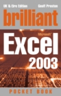 Image for Brilliant Microsoft Excel 2003 pocket book