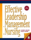 Image for Effective Leadership and Management in Nursing