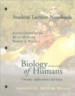 Image for Student Lecture Notebook for Biology of Humans : Concepts, Applications, and Issues