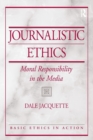 Image for Journalistic Ethics