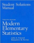 Image for Student Solutions Manual for Modern Elementary Statistics