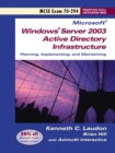 Image for Windows Server 2003 Planning and Maintaining Network Infrastructure (Exam 70-294)