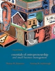 Image for Essentials of Entrepreneurship and  Small Business Management