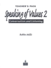 Image for SPEAKING OF VALUES 2 TEACHER&#39;S MANUAL