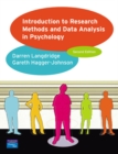 Image for Introduction to Research Methods and Data Analysis in Psychology