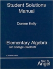 Image for Student Solutions Manual for Elementary Algebra for College Students