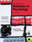 Image for Introduction to Statistics in Psychology