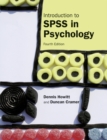 Image for Introduction to SPSS in Psychology  : for version 15 and earlier
