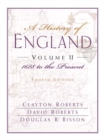 Image for A History of England : 1688 to the Present