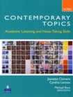 Image for Contemporary Topics Introductory : Academic Listening and Note-Taking Skills (High Beginner)