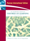 Image for Introduction to the Theories of Learning