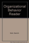 Image for Organizational Behavior Reader