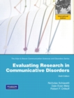 Image for Evaluating research in communicative disorders
