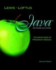 Image for Java software solutions  : foundations of program design