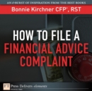 Image for How to File a Financial Advice Complaint