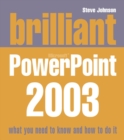 Image for Brilliant Powerpoint 2003