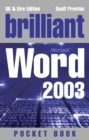 Image for Brilliant Word 2003 Pocketbook