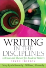 Image for Writing in the Disciplines : A Reader and Rhetoric for Academic Writers