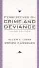 Image for Perspectives on Crime and Deviance