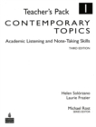 Image for Contemporary Topics 1