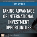 Image for Taking Advantage of International Investment Opportunities