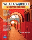 Image for WHAT A WORLD 1 LISTENING   1/E STUDENT BOOK         247389