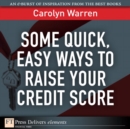 Image for Some Quick, Easy Ways to Raise Your Credit Score