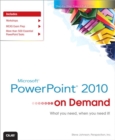 Image for Microsoft PowerPoint 2010 on demand