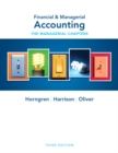 Image for Financial &amp; Managerial Accounting Ch. 14-24 (Managerial Chapters)