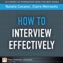 Image for How to Interview Effectively