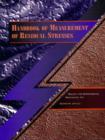 Image for Handbook of Measurement of Residual Stresses